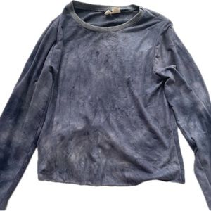 Sky and sparrow dark blue long sleeve XS